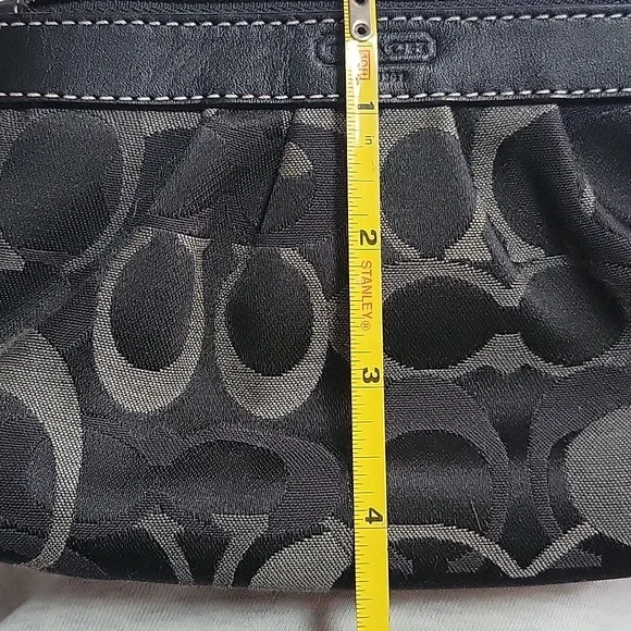Coach Black Signature Mini Clutch - Picture 6 of 6